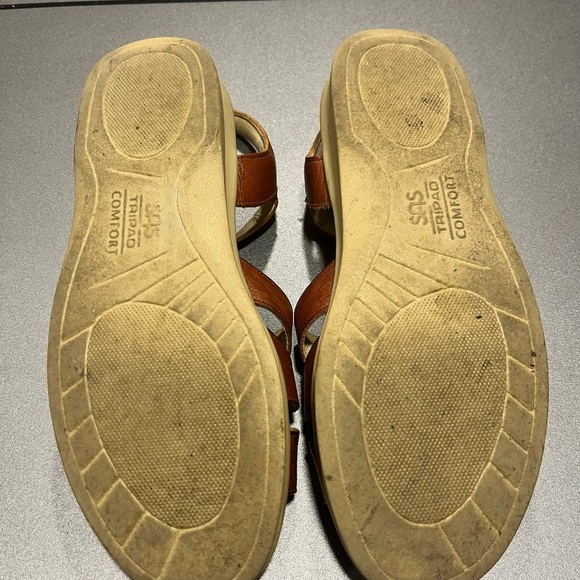 SAS Tripad Comfort Made in the USA Brown Leather Sandals Size 8.5 M - Picture 8 of 9